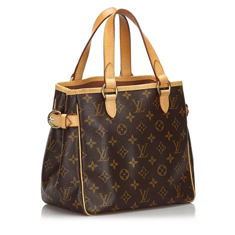 Luxury Monogram Canvas and Leather Handbag 